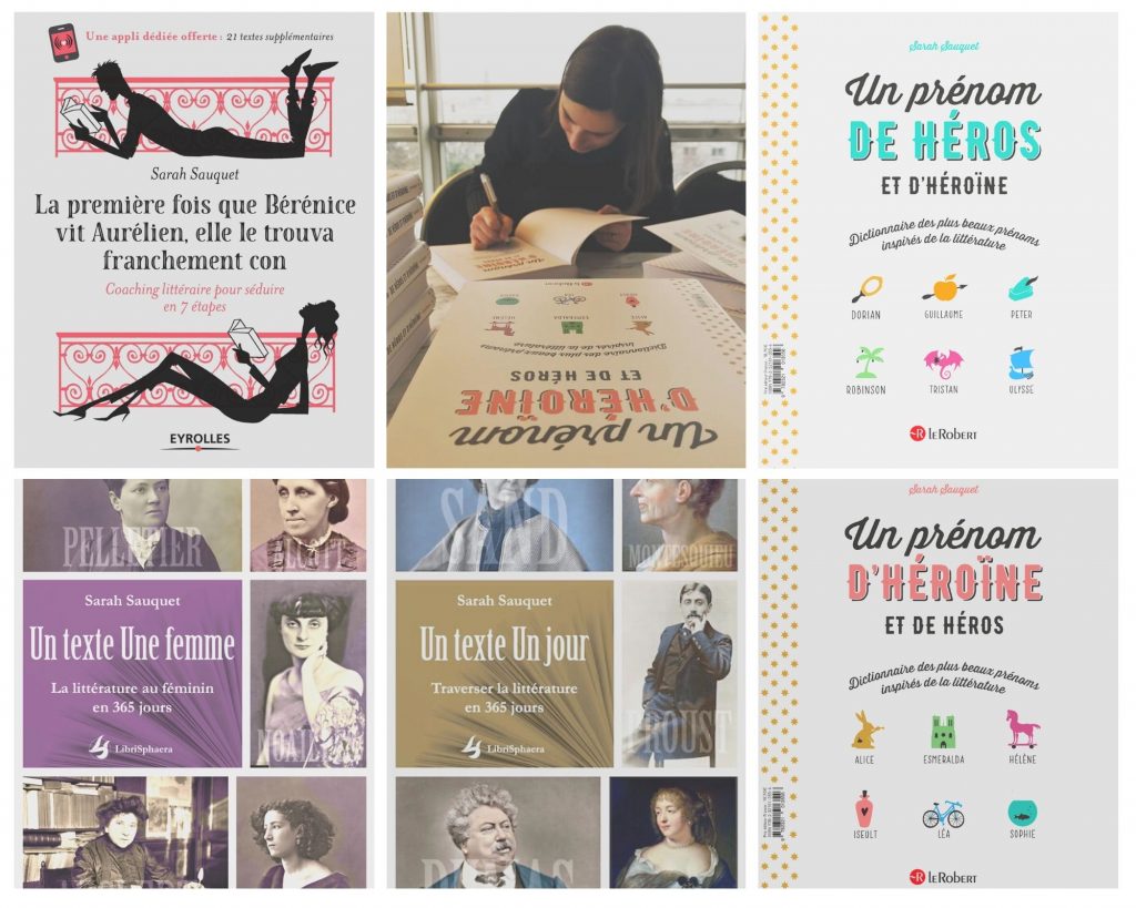 Les livres de Sarah Sauquet